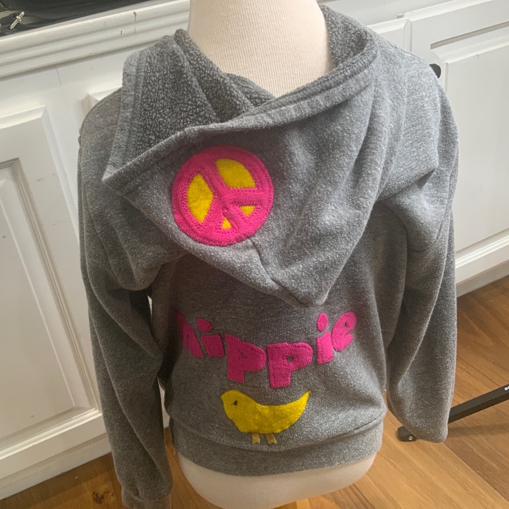 Declan “Hippie Chick” Long-Sleeved Zippered Hoodie